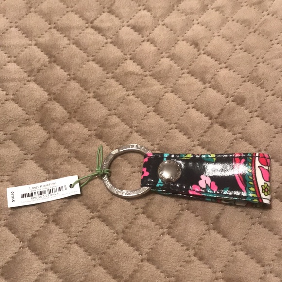 Vera Bradley Loop Keychain - Picture 3 of 3